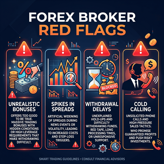 Broker Red Flags Infographic