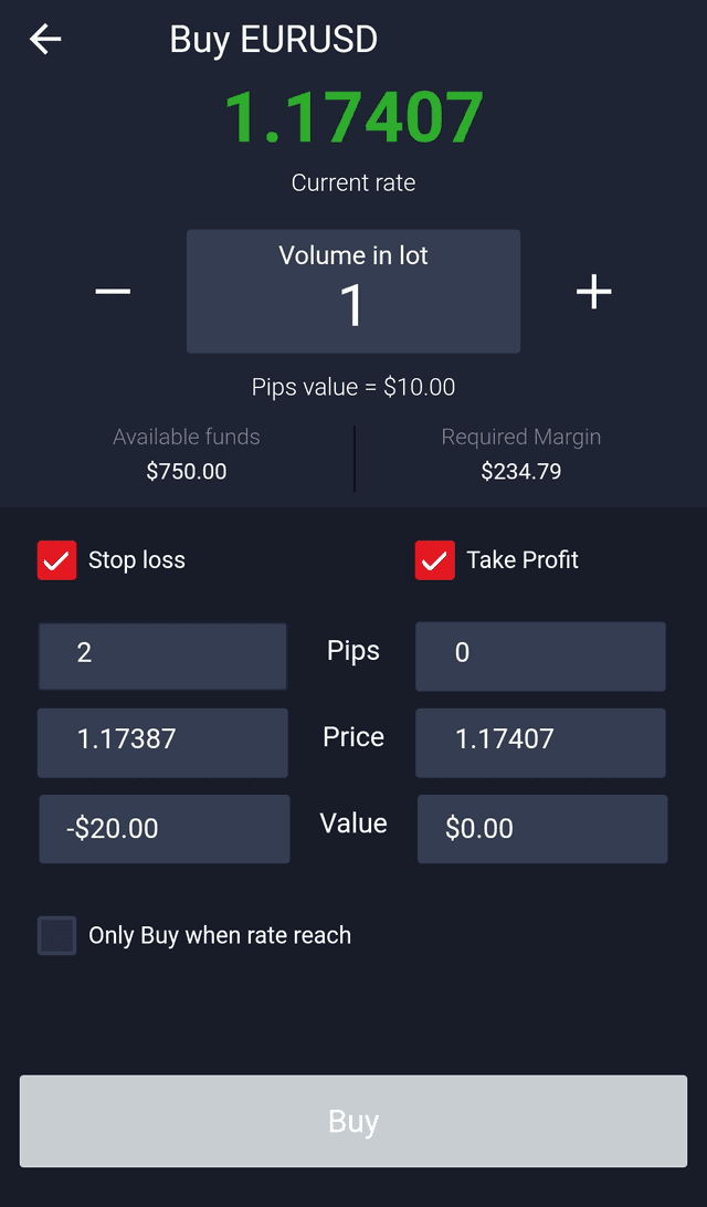 Moneta Markets mobile app screenshot 3