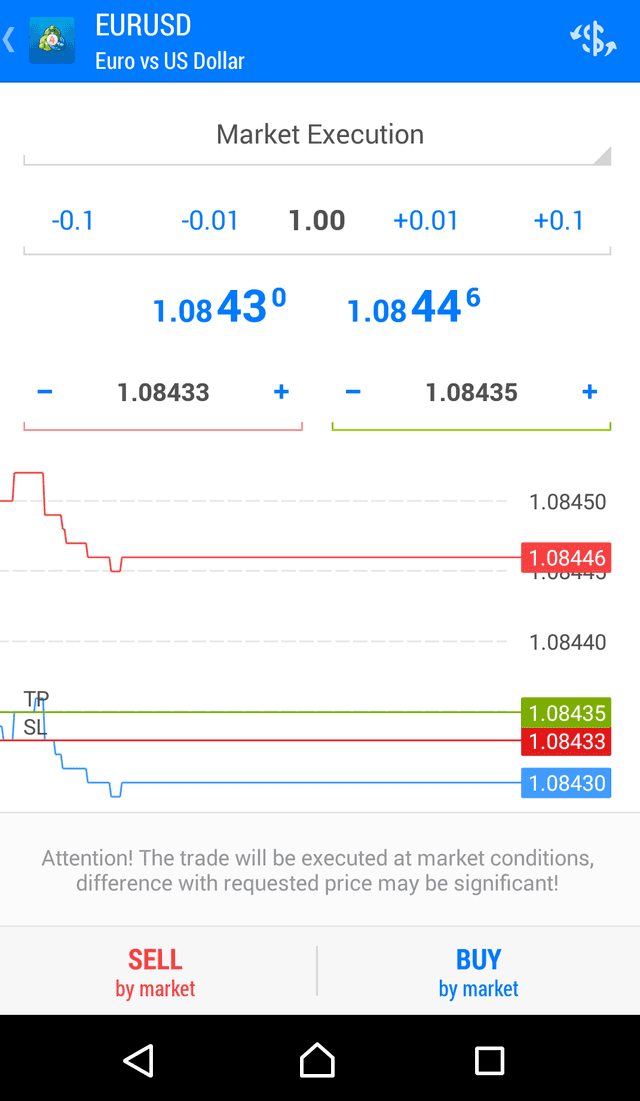 Tickmill mobile app screenshot 3