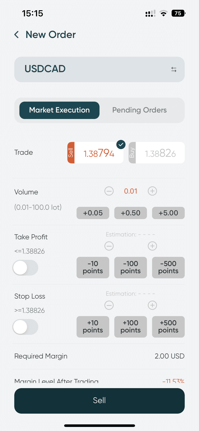 Vantage mobile app screenshot 3