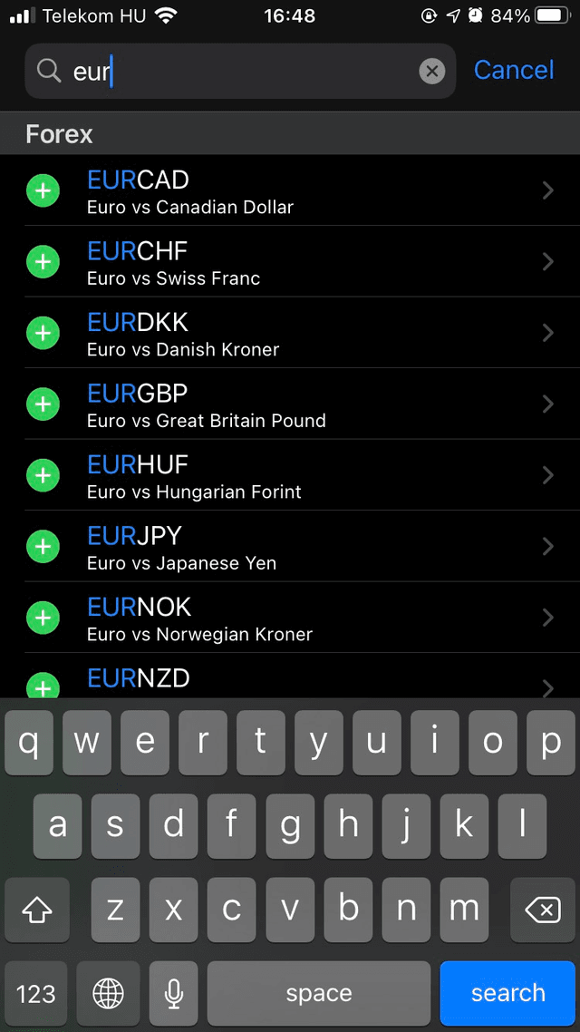 Eightcap mobile app screenshot 2