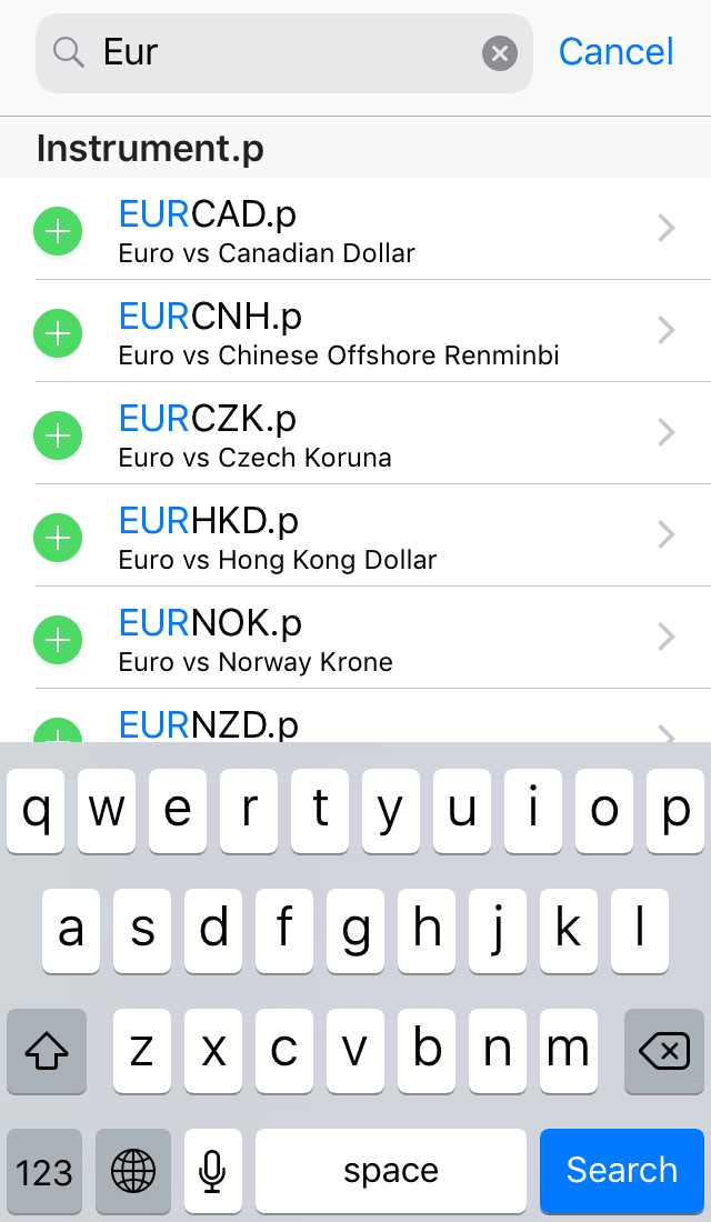 TMGM mobile app screenshot 2