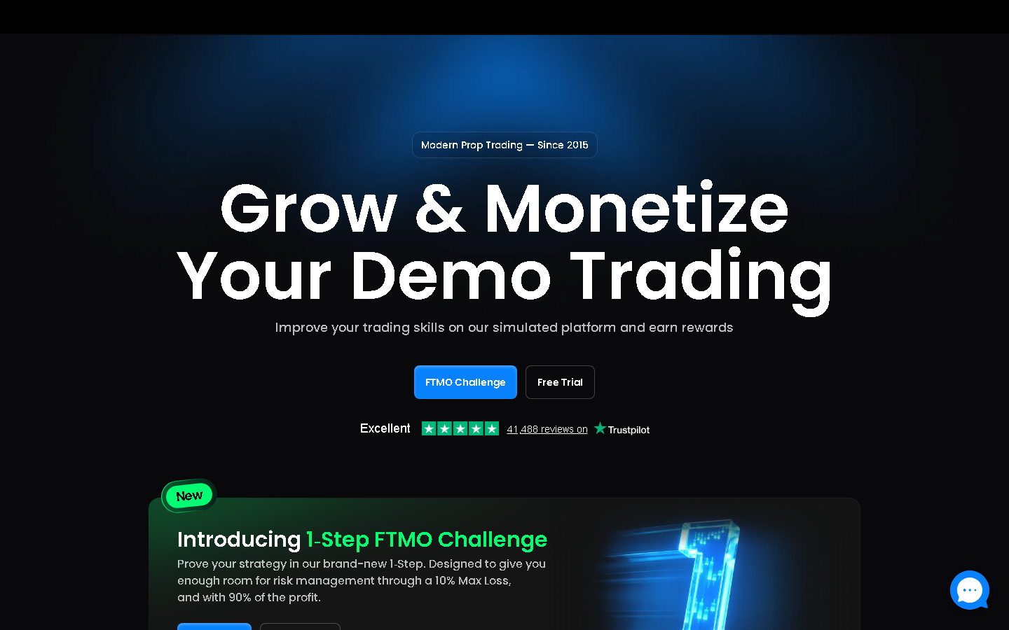 FTMO proprietary trading platform, rules, and overview - Preview 1